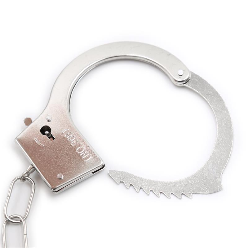 Furry Metal Handcuffs Pink - UABDSM