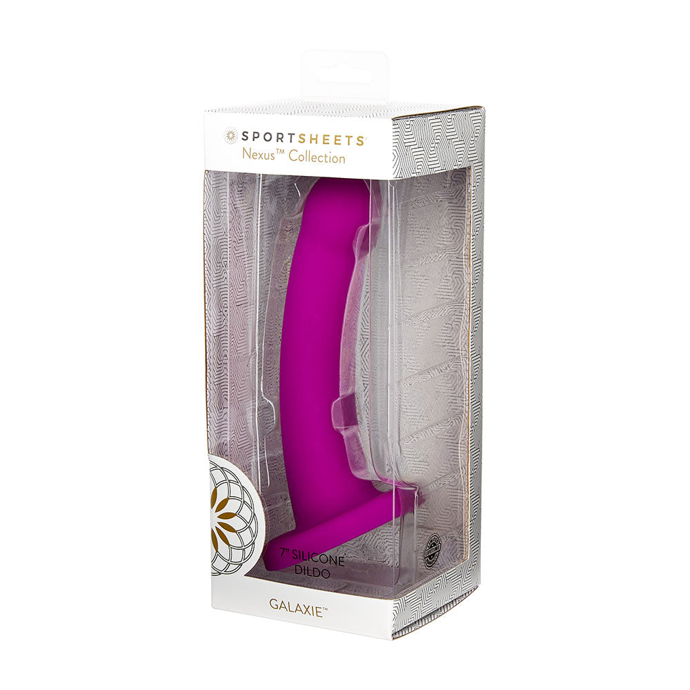 Nexus Galaxie Silicone Dildo 7 - Plum - UABDSM