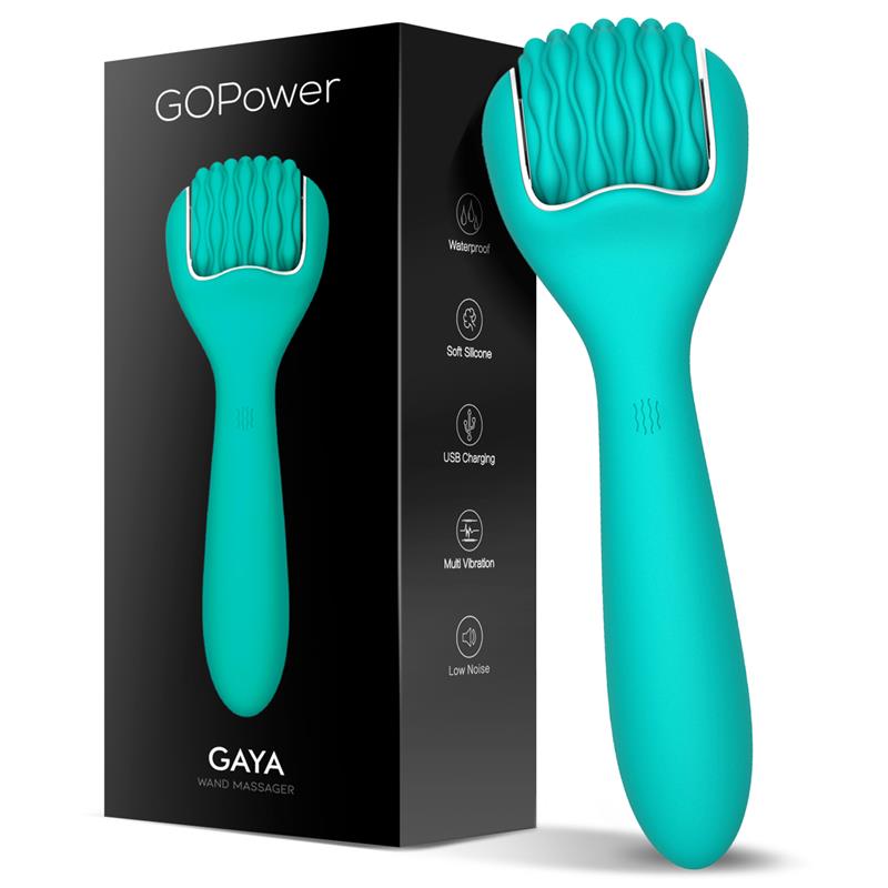 Gaya Dual Function Wand Massager USB Silicone - UABDSM