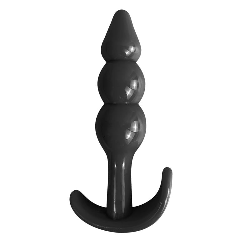 Gevil Anchor Butt Plug Black - UABDSM