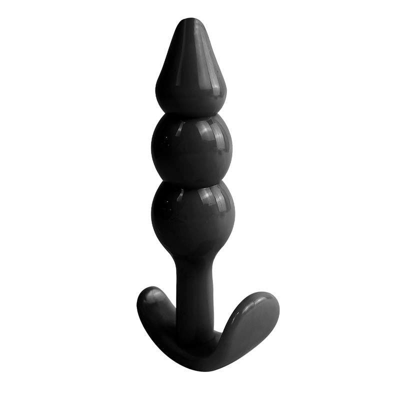 Gevil Anchor Butt Plug Black - UABDSM