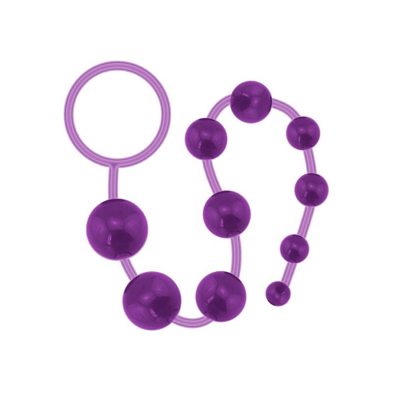 G.Flex Bendable Thai Anal Beads Purple - UABDSM