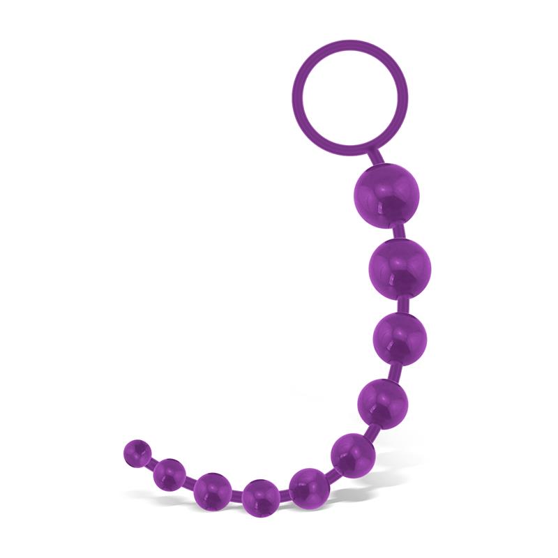 G.Flex Bendable Thai Anal Beads Purple - UABDSM