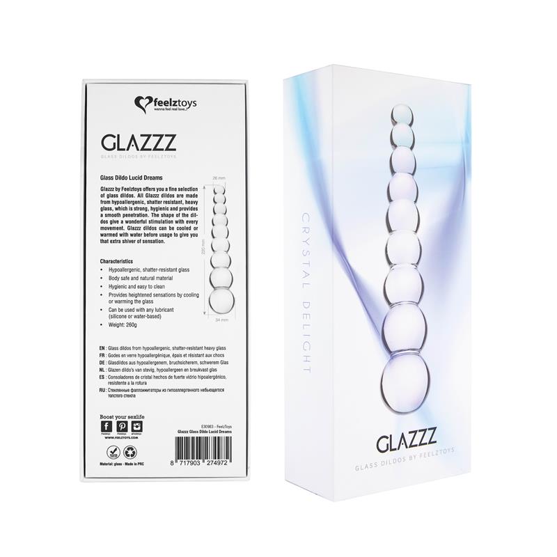 Glazz Glass Dildo Crystal Delight - UABDSM