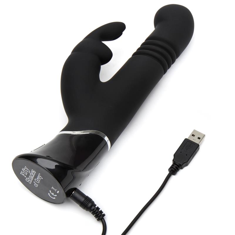 Greedy Girl Rechargeable Thrusting G-Spot Rabbit V - UABDSM