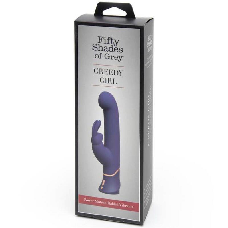 Greedy Girl Vibe with Thrusiting Movements G-Spot Stimulator and Rabbit Purple - UABDSM