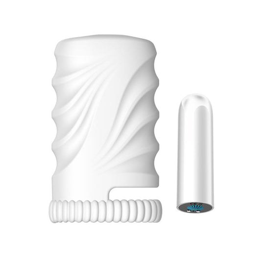 Guner Male Masturbator 100% Flexible with Removable Bullet Double Hole Premium Silicone Magnetic USB - UABDSM