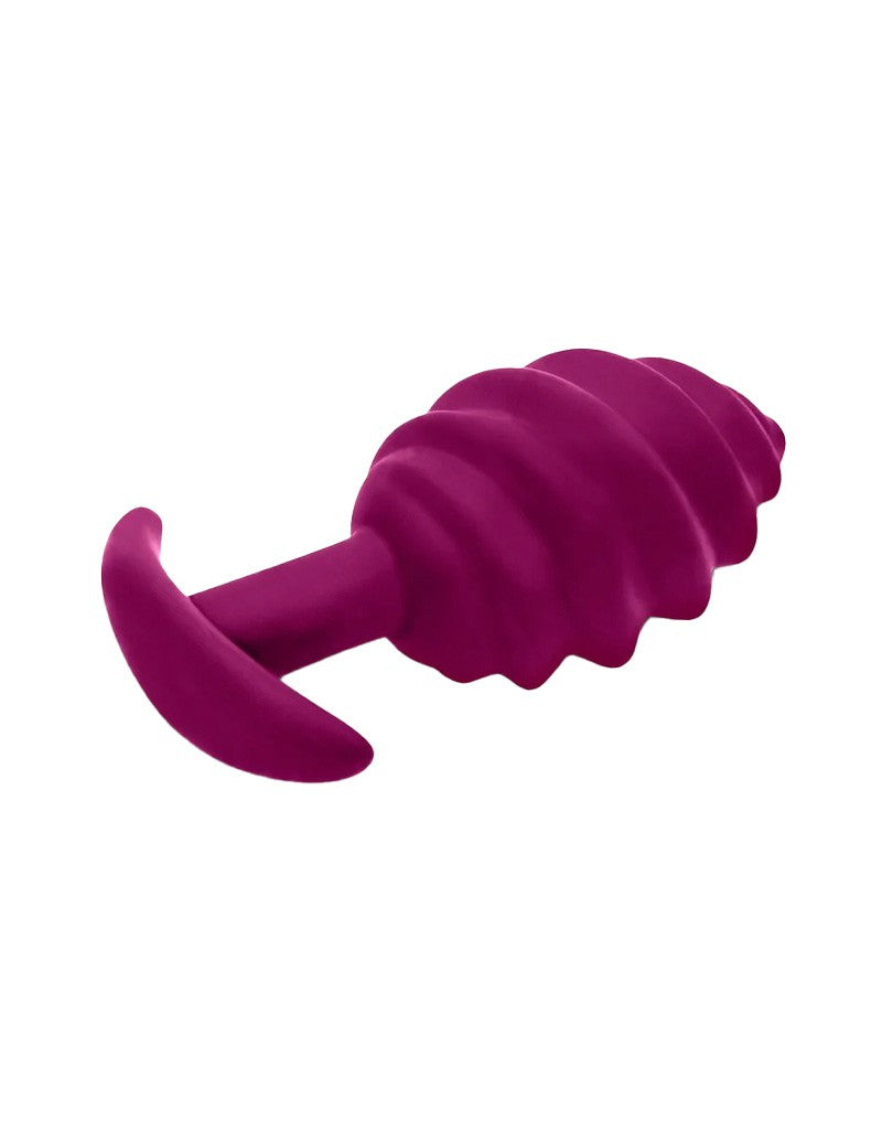 Gvibe - Gplug Twist 2 - Butt Plug - Purple - UABDSM