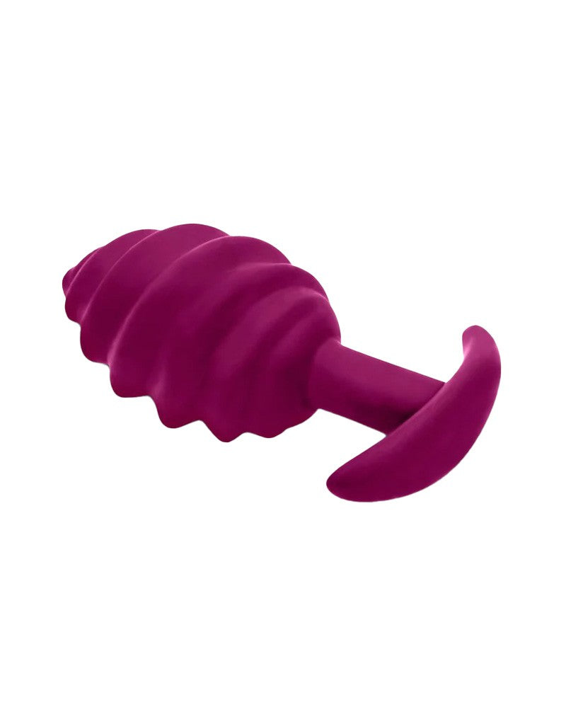 Gvibe - Gplug Twist 2 - Butt Plug - Purple - UABDSM