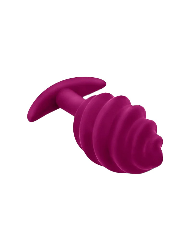 Gvibe - Gplug Twist 2 - Butt Plug - Purple - UABDSM