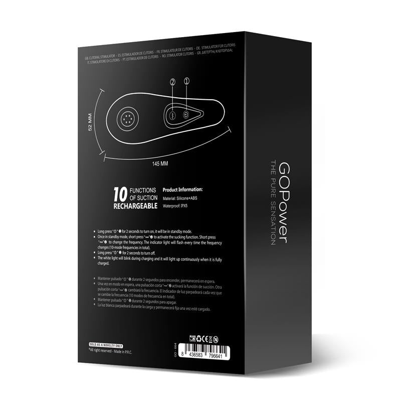 Hanna Clitoral Stimulator USB Silicone - UABDSM