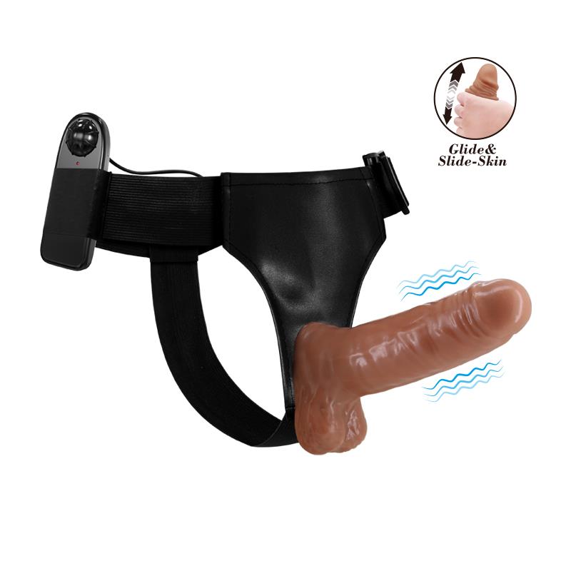 Harness with Retractable Dildo and Vibration - UABDSM