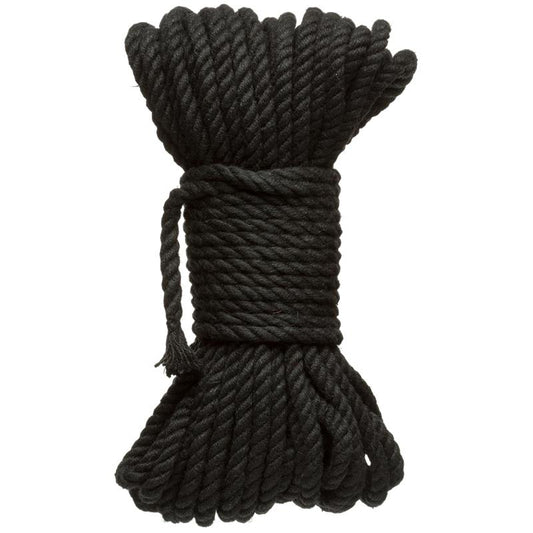 Hemp Bondage Rope 15 Meter Black - UABDSM