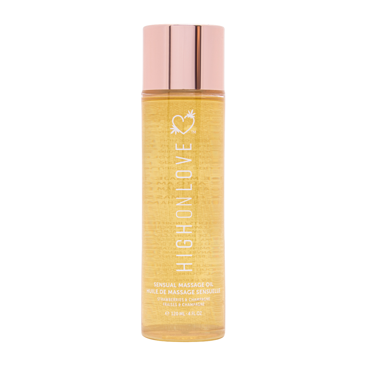 High On Love - Massage Oil - Strawberries & Champagne - UABDSM