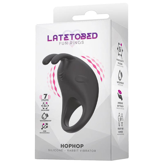 Hophop Vibrating Ring USB Silicone - UABDSM