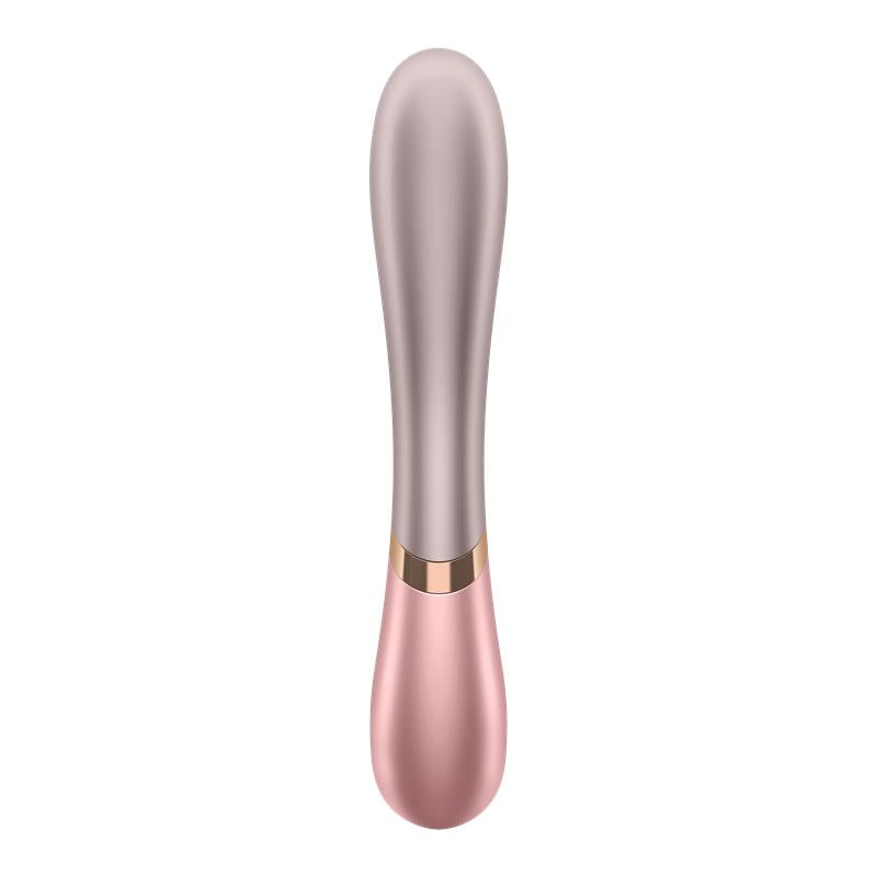 Hot Lover Heat Effect Vibrator with APP Duo-Pink - UABDSM