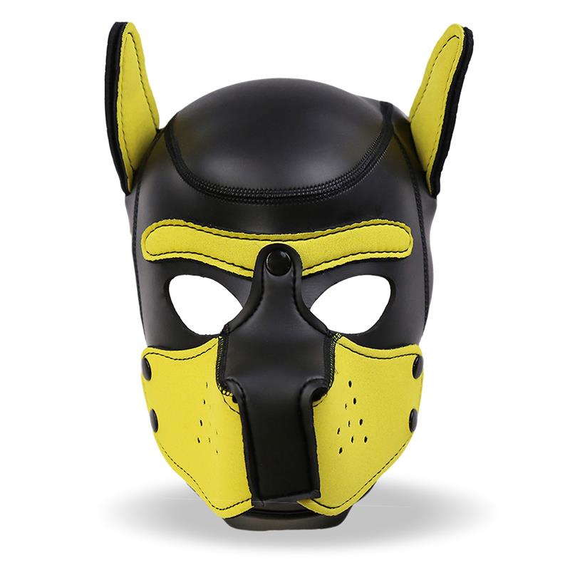 Hound Neoprene Dog Hound Removable Muzzle Black/Yellow One Size Adult Sex Toys, Intimate Supplies, Sexual Wellness, Online Sex Store UABDSM Hound Neoprene Dog Hound Removable Muzzle Black/Yellow One Size Adult Sex Toys, Intimate Supplies, Sexual Wellness, Online Sex Store UABDSM