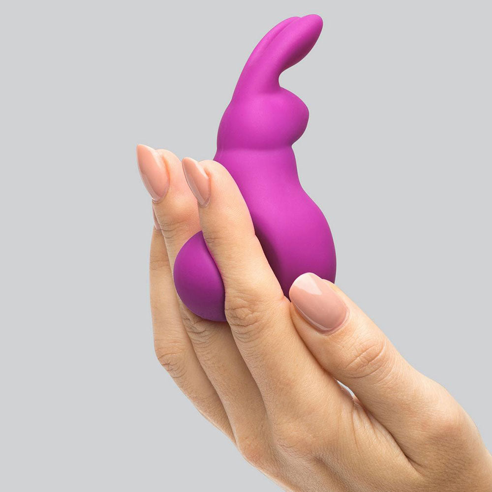 Happy Rabbit Mini Ears Rechargeable Rabbit Finger Vibrator Purple - UABDSM