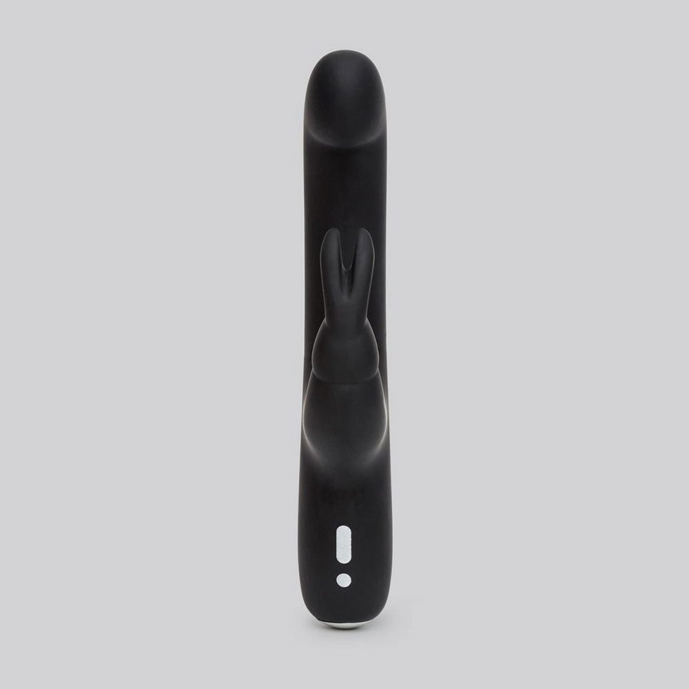 Happy Rabbit Slimline G-Spot USB Rechargeable Rabbit Vibrator Black - UABDSM