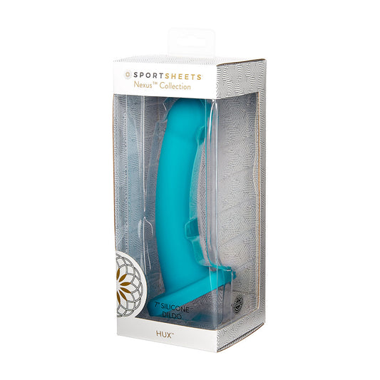 Nexus Hux Silicone Dildo 7 - Turquoise - UABDSM