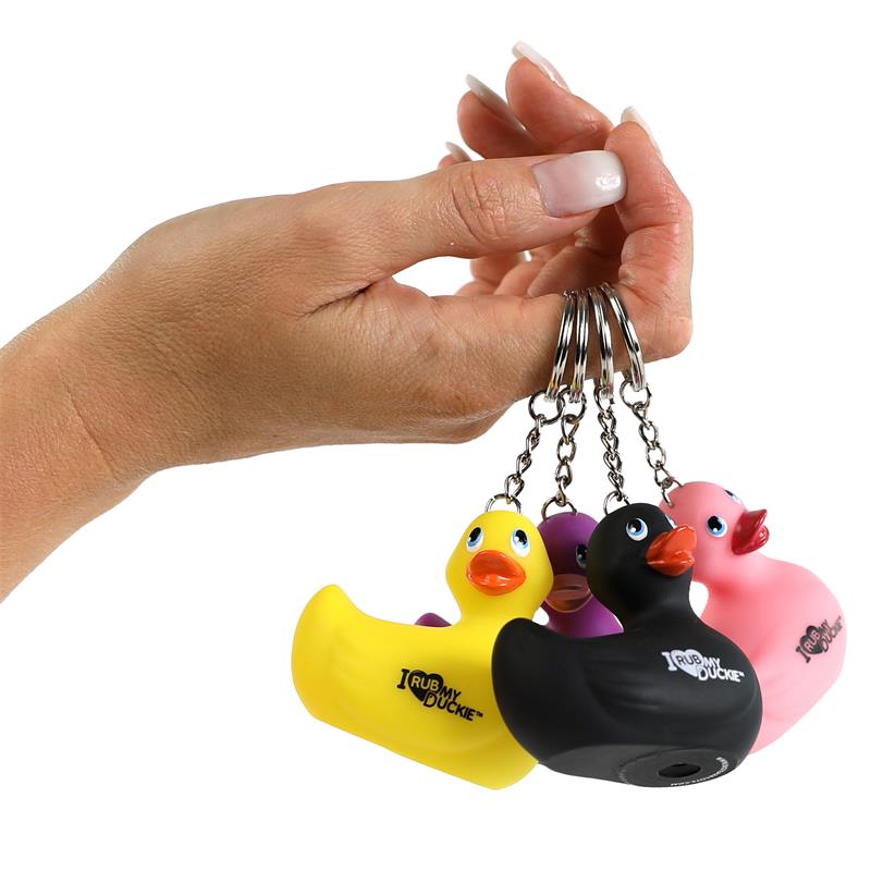 I Rub My Duckie Keychain Without Vibration Pink - UABDSM