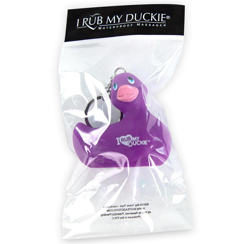 I Rub My Duckie Keychain Without Vibration Purple - UABDSM