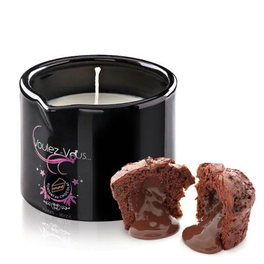 Voulez Vous Massage Candle- Chocolate Fondant 180 Ml - UABDSM