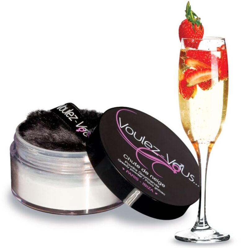 Voulez-vous Edible Powder - Sparking Wine And Strawberry 25 Gr - UABDSM