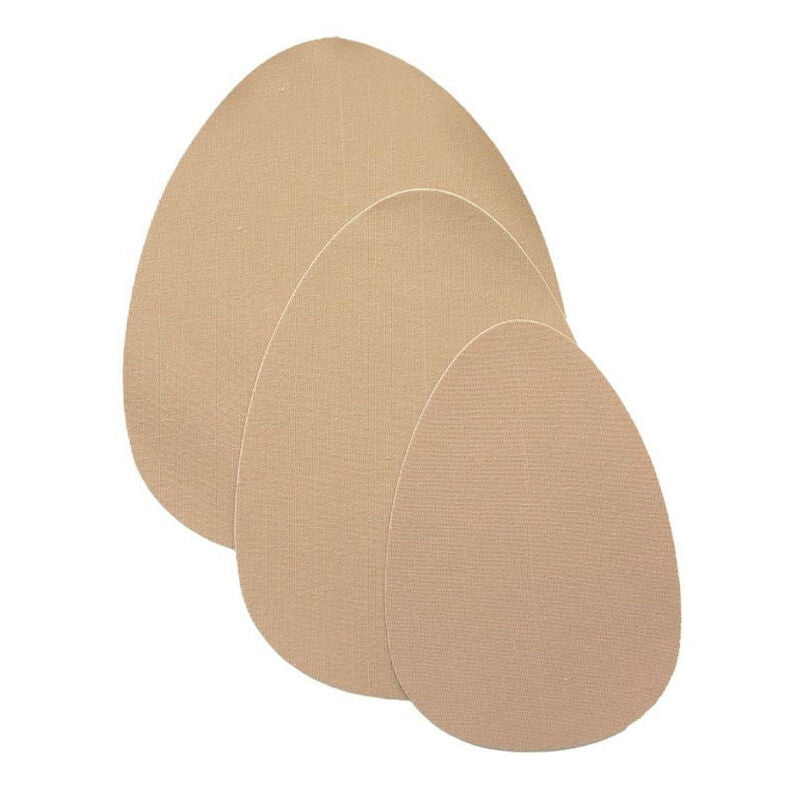 Bye Bra Breast Lift Pads + 3 Pairs Of Satin Nipple Covers Beige - UABDSM