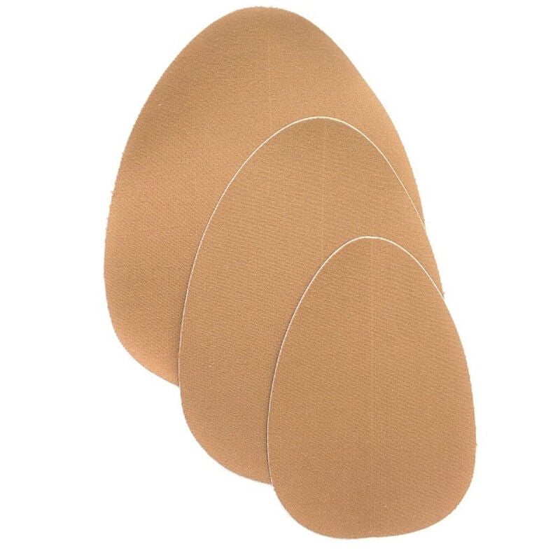 Bye Bra Breast Lift Pads + 3 Pairs Of Satin Nipple Covers - Brown Size D-f - UABDSM