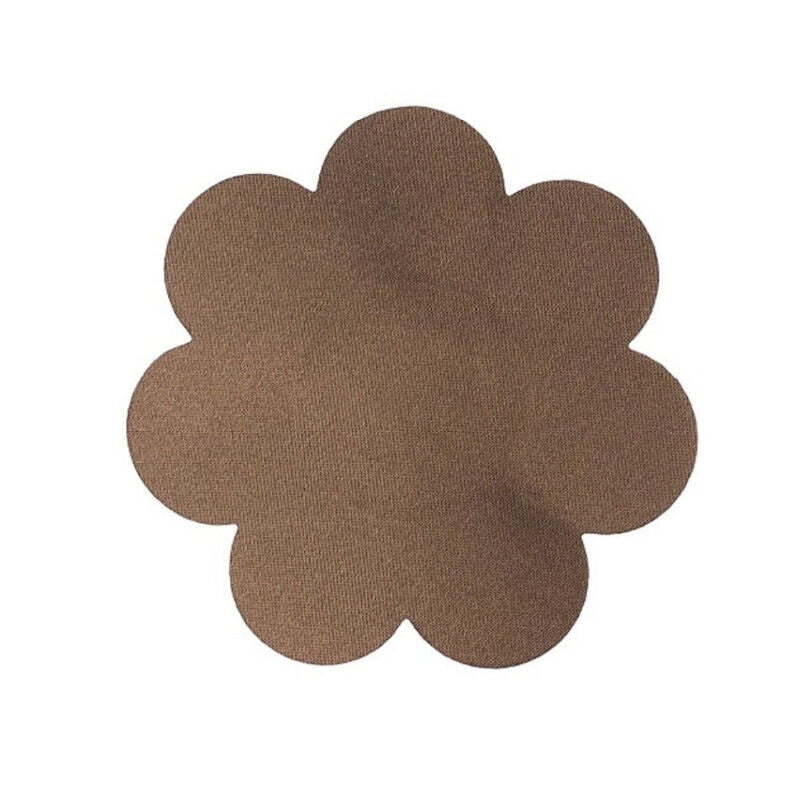 Bye Bra Breast Lift Pads + 3 Pairs Of Satin Nipple Covers - Dark Brown  Size A-c - UABDSM