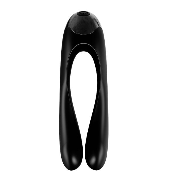 Satisfyer Candy Cane Finger Vibrator Black - UABDSM