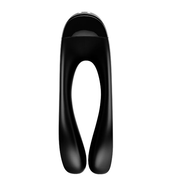 Satisfyer Candy Cane Finger Vibrator Black - UABDSM