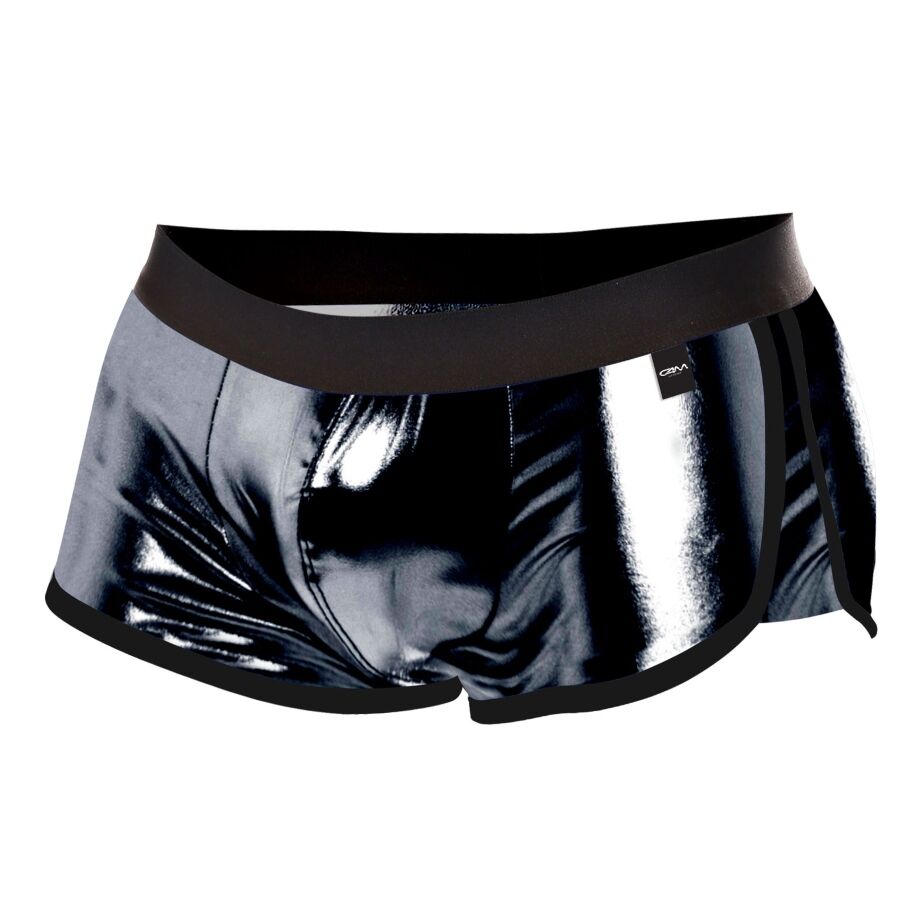 Cut4men - Boxer Trunk Black Skai Xl - UABDSM