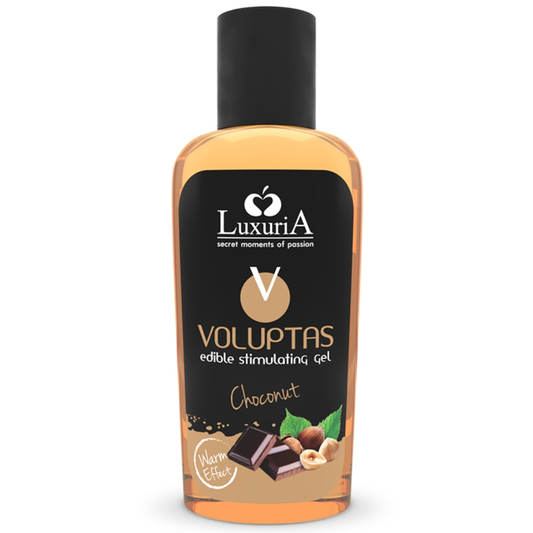 Luxuria Voluptas Edible Stimulating Gel Warming Effect - Choconut 100 Ml - UABDSM