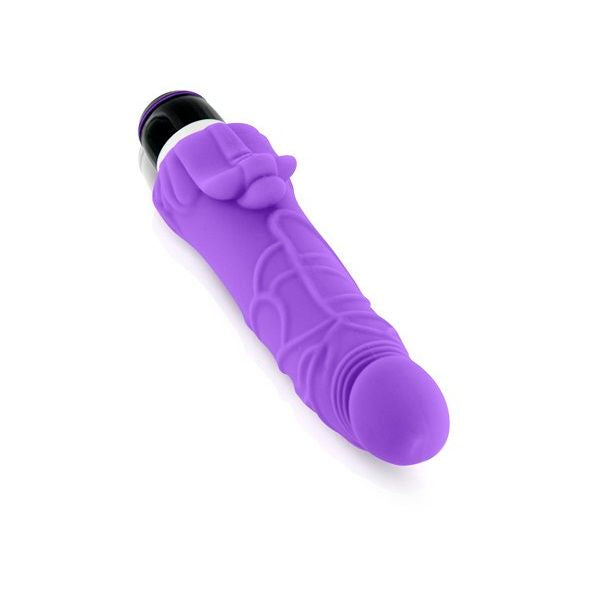 Classic Silicone Vibrator Purple - UABDSM