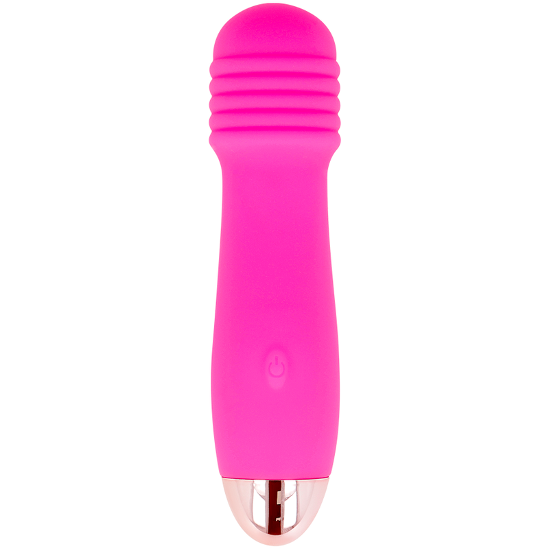 Dolce Vita Rechargeable Vibrator Three Pink 7 Speeds - UABDSM