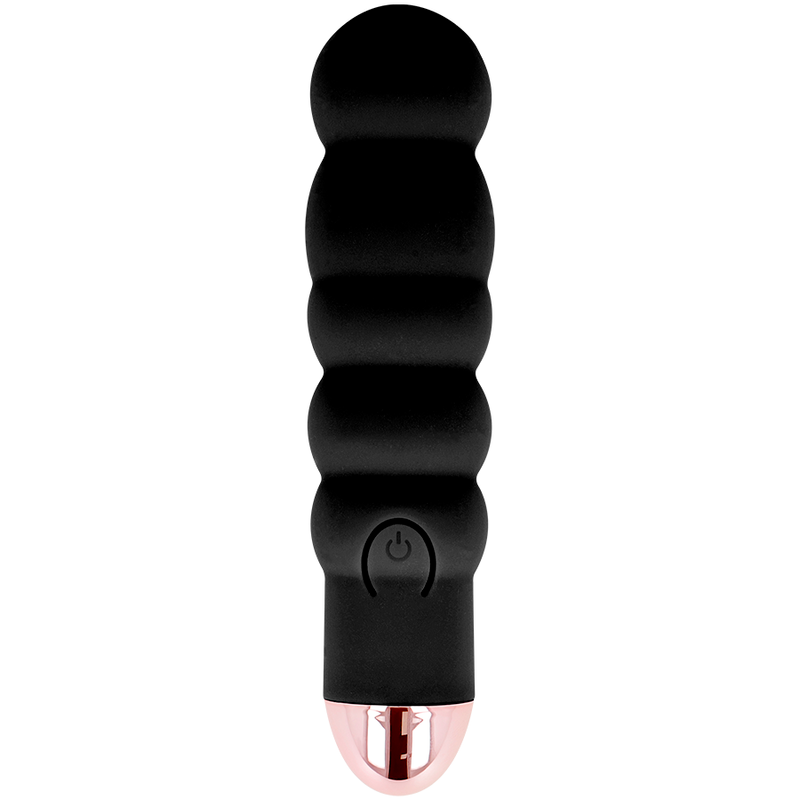 Dolce Vita Rechargeable Vibrator Six Black 7 Speeds - UABDSM