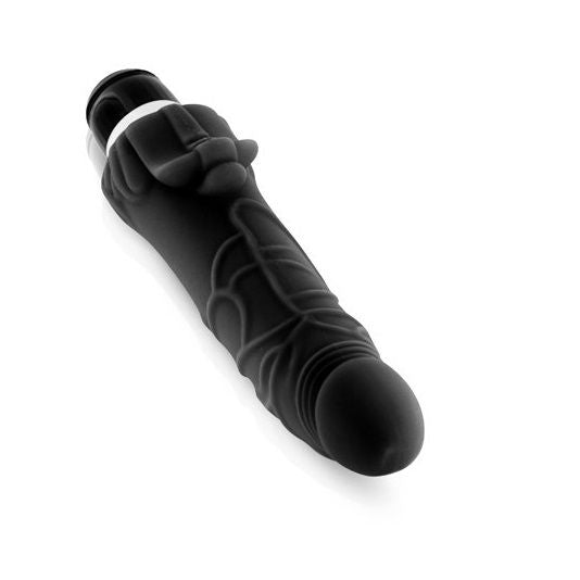 Classic Silicone Vibrator Black - UABDSM