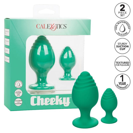 Calex Cheeky Buttplug - Green - UABDSM
