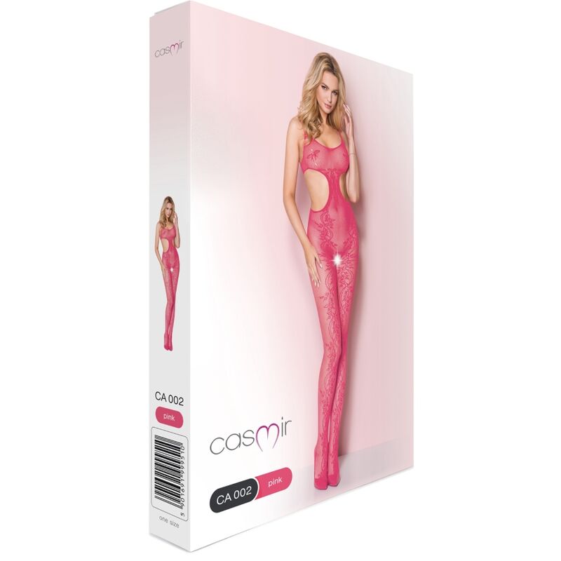 Casmir Ca002 Open Bodystocking One Size - Pink - UABDSM