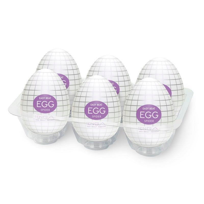 Tenga Egg Spider Pack 6 Easy Ona-cap - UABDSM