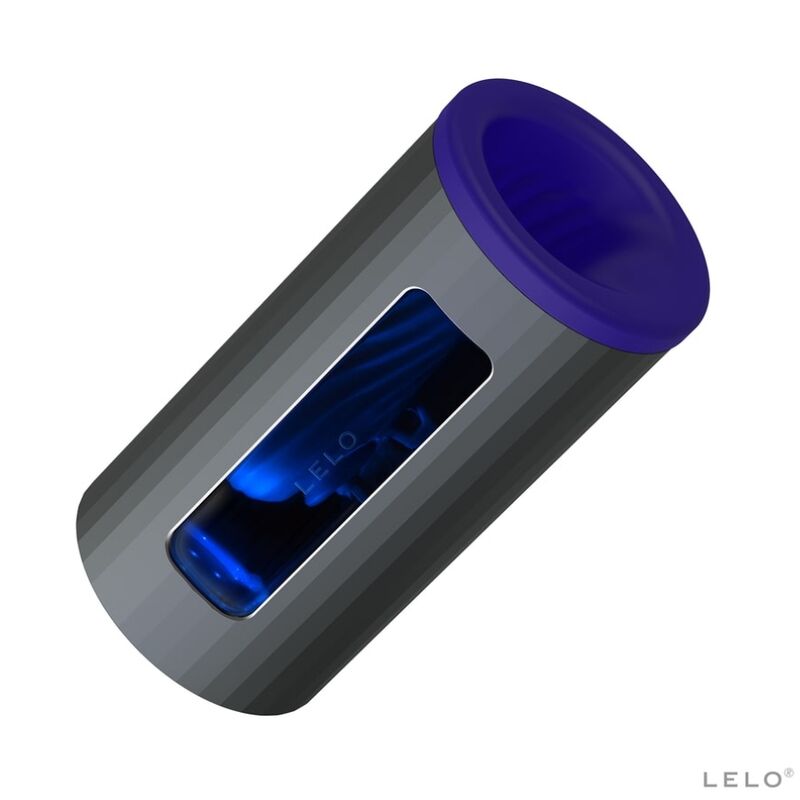 Lelo F1s V2 Masturbator Sdk Technology - Gunmetal And Blue Midnight - UABDSM