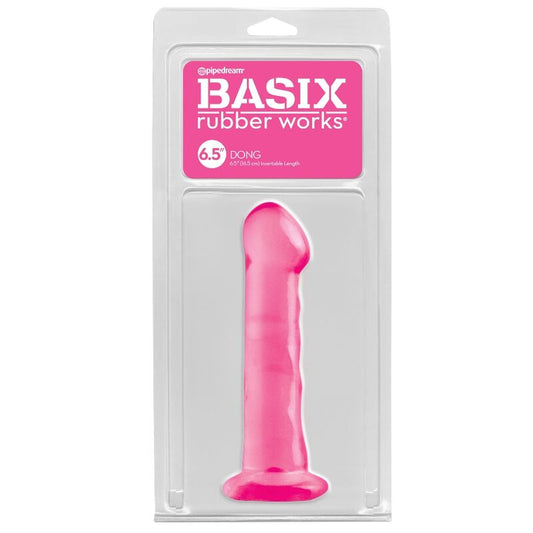 Basix Rubber Works Dong 16 Cm Pink - UABDSM