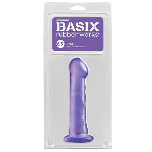 Basix Rubber Works Dong 16 Cm Purple - UABDSM
