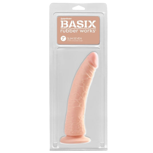 Basix Rubber Works Slim 19 Cm Flesh - UABDSM