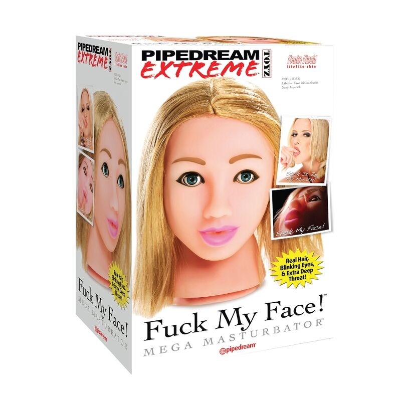 Extreme Toyz Fuck Me Face Brunette Mega Masturbator - UABDSM