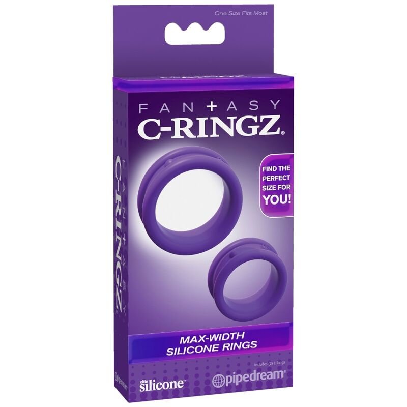 Fantasy C-ringz Width Silicone Rings - UABDSM