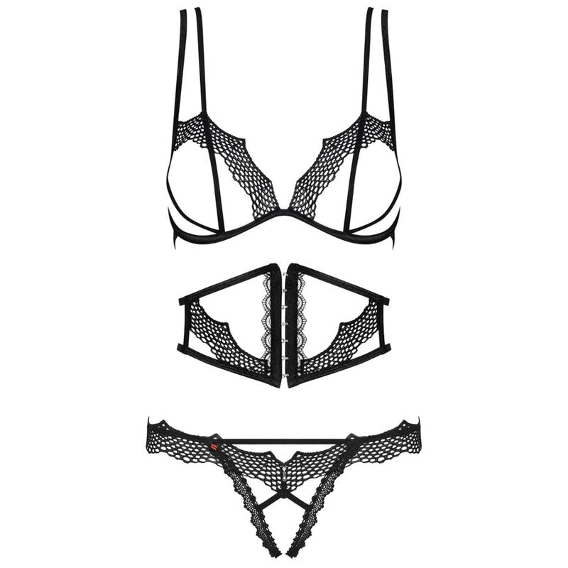 Obsessive - Bravelle 3 Pieces Set S/m - UABDSM