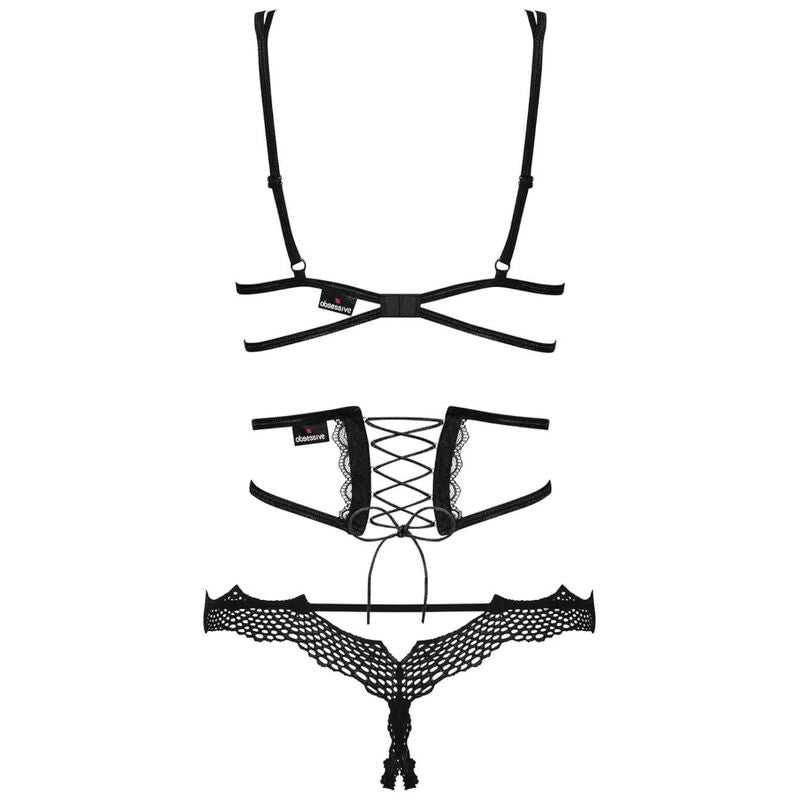 Obsessive - Bravelle 3 Pieces Set L/xl - UABDSM